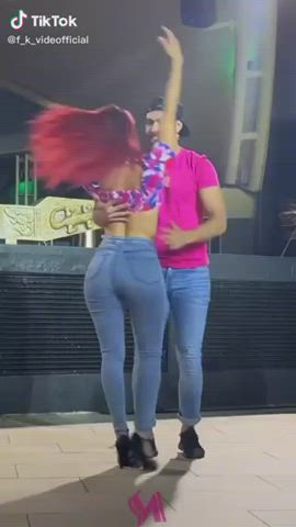 beautiful agony big ass dancing jeans clip