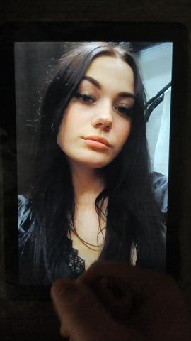 brunette celebrity cum cumshot czech facial tribute clip