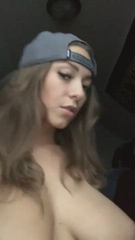 big tits dancing natural tits topless clip