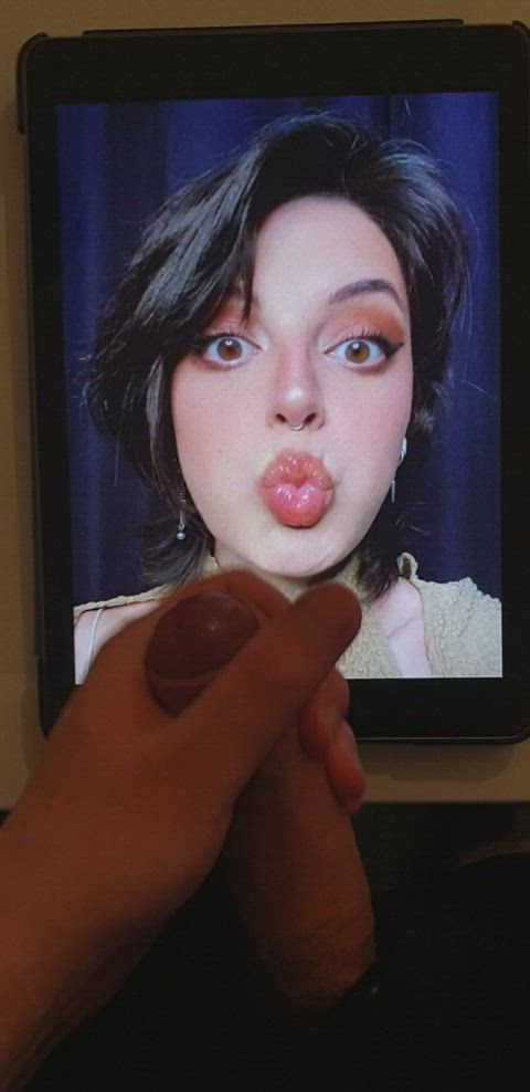 asmr cum cumshot facial tribute clip