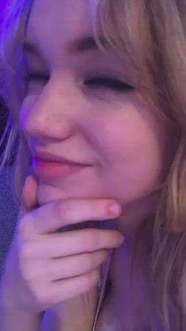 Blonde Huge Tits TikTok clip