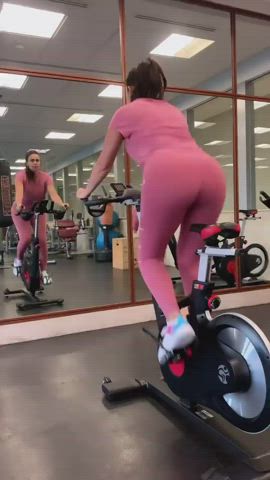 Gym MILF Yoga Pants clip