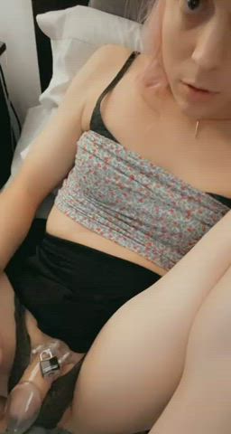 cbt chastity gay sissy slut clip
