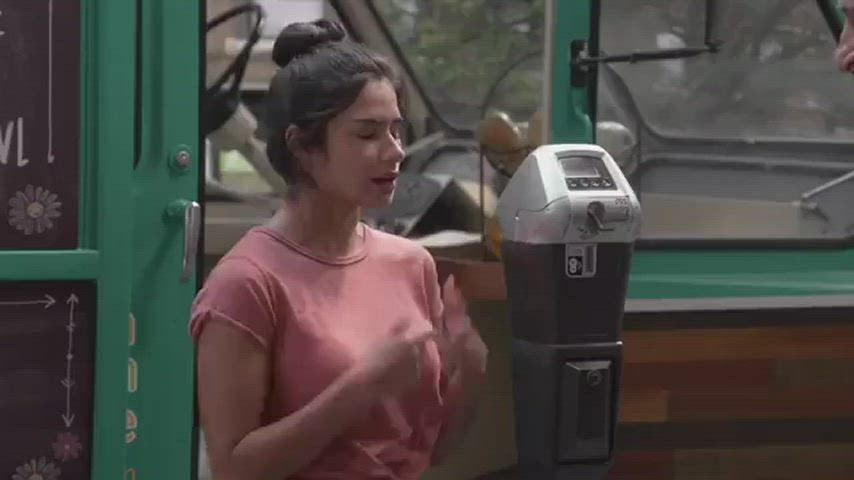bouncing tits celebrity diane guerrero clip