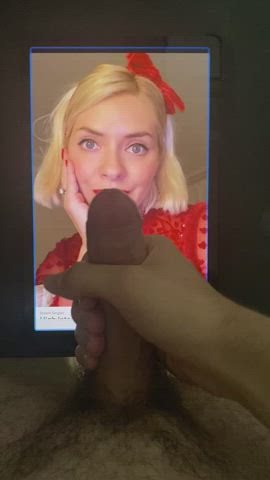 celebrity cock cum holly willoughby tribute clip