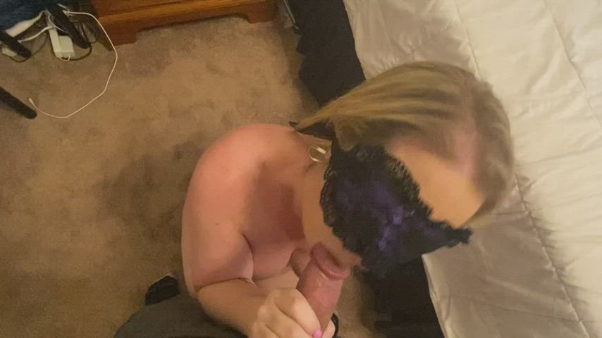 Hot Chubby Wife Blowjob