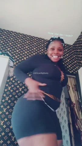 african big ass booty clip