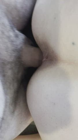 Asshole Doggystyle Hotwife Rubbing clip