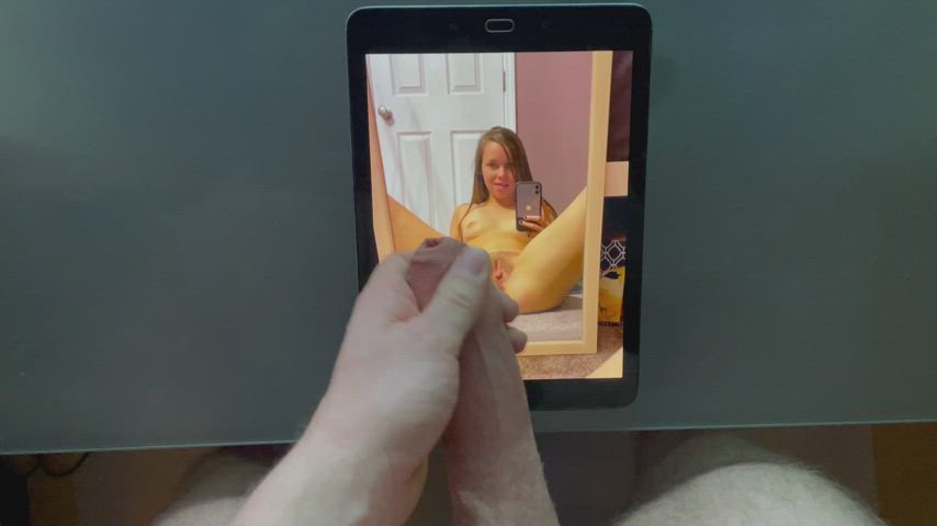 boobs cum on pussy cum on tits cumshot pussy small tits teen tits tribute clip