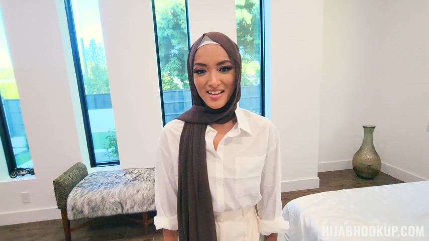 blowjob hijab pov clip