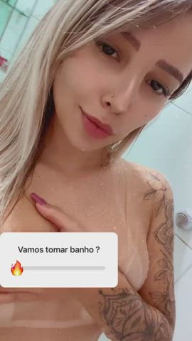 blonde small tits thick clip