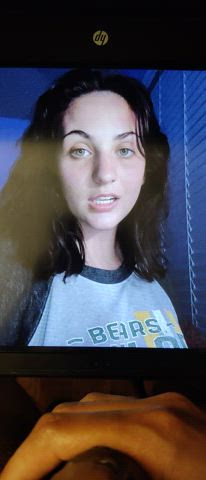 brunette cum tribute clip