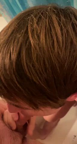 Blowjob Daddy Gay Shower Sucking Twink clip