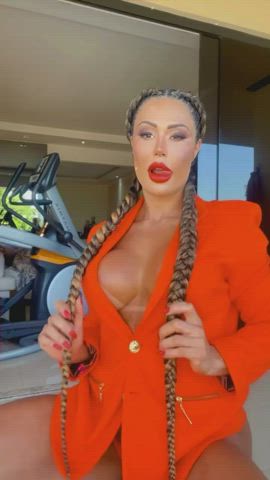 Bodybuilder Muscular Girl Muscular Milf clip