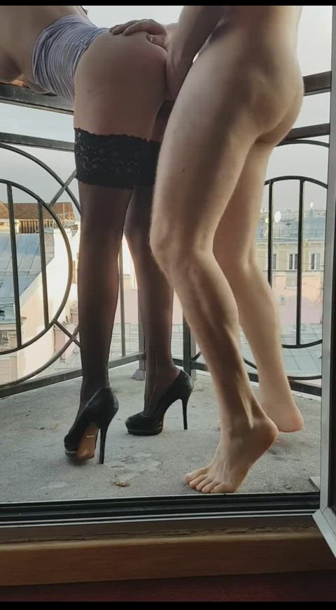 anal big ass doggystyle high heels standing doggy clip