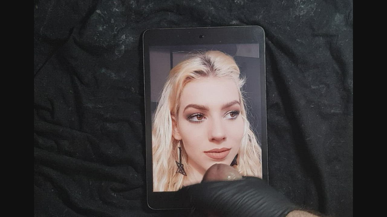 celebrity cumshot dirty blonde dutch ejaculation goth jerk off tribute clip
