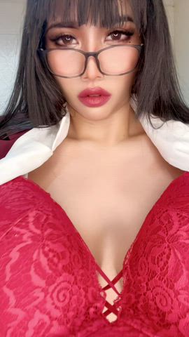 Asian Boobs Bra clip