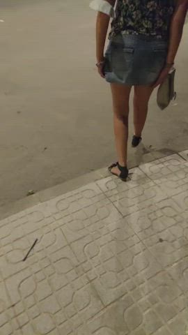 Amateur Ass Exhibitionist Public clip