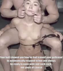 Her bull trained her well